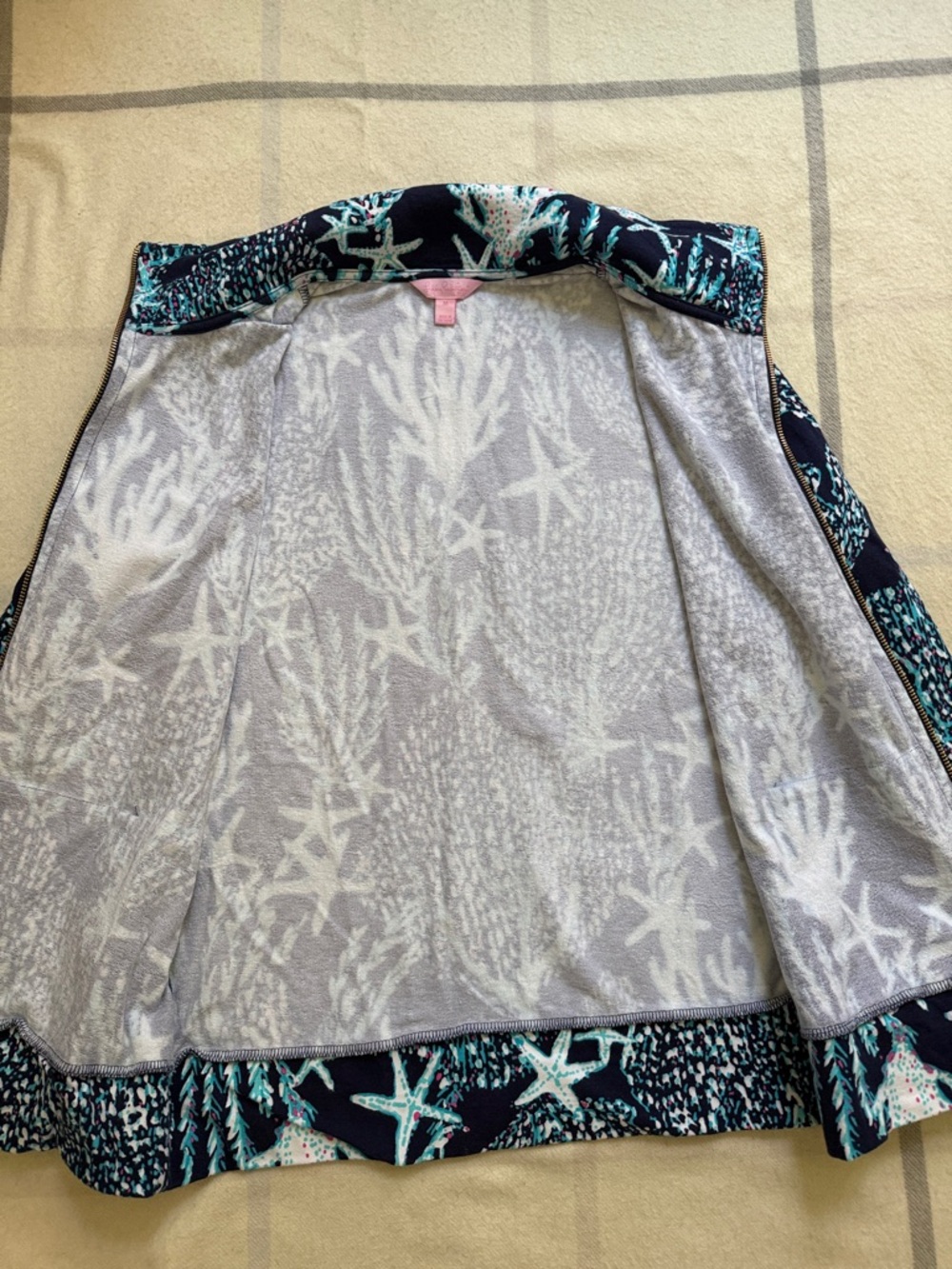 Lilly Pulitzer Good Reef Leona Full Zip Jacket - Picture 7 of 12